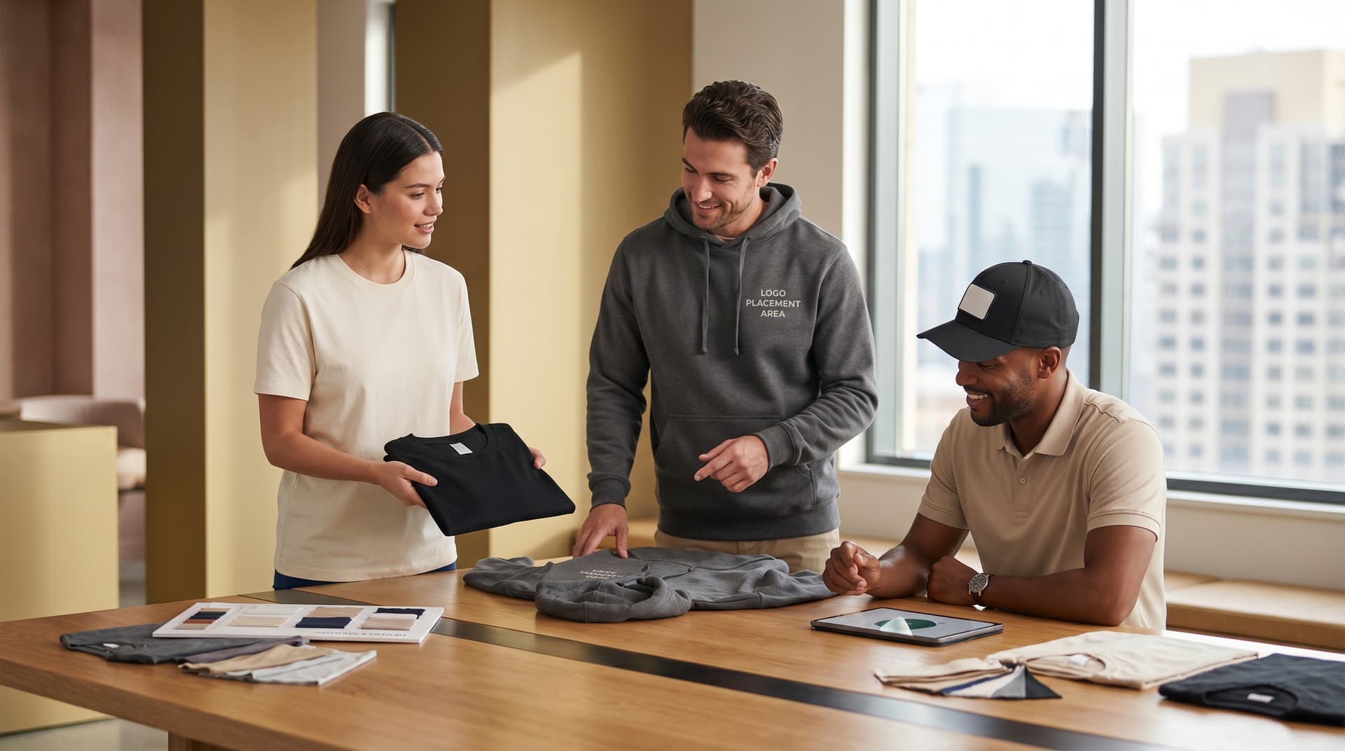 Custom apparel and branded merchandise services