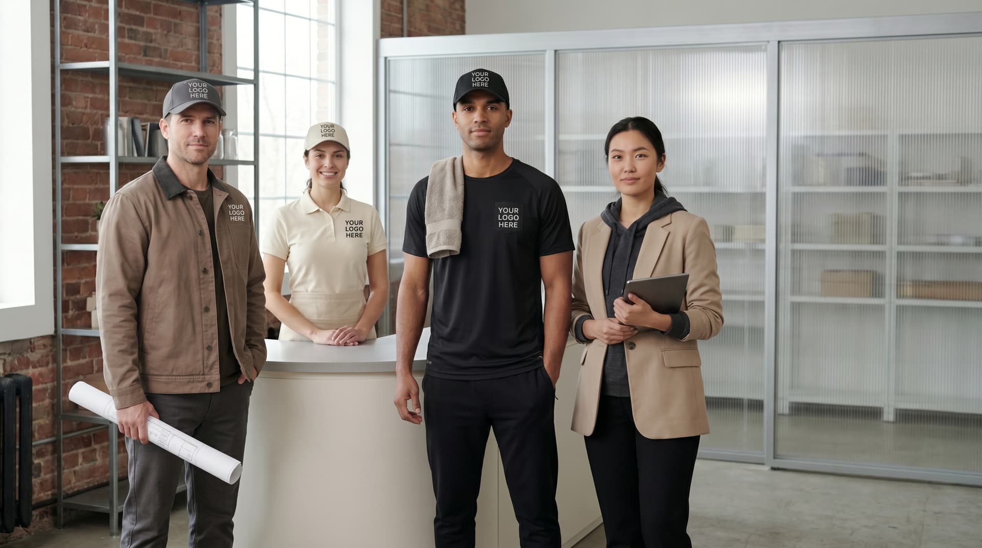 Branded apparel for business industries